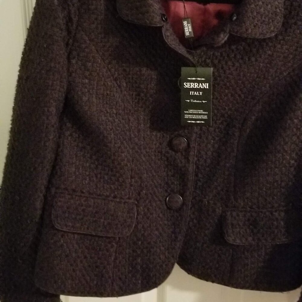 NWT Italian tweed suit, size 10 - Picture 4 of 15